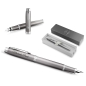 Preview: PARKER IM Rituals Grey Chrome Füllfederhalter