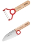 Preview: Opinel Kinder Kochmesser-Set rot