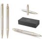 Preview: PARKER® IM Professionals Monochrome Rollerball + Kugelschreiber Champagne