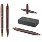 Preview: PARKER® IM Professionals Monochrome Rollerball + Kugelschreiber Burgundy