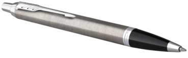 PARKER® IM Core Tintenroller und Kugelschreiber Brushed Metal C.C.