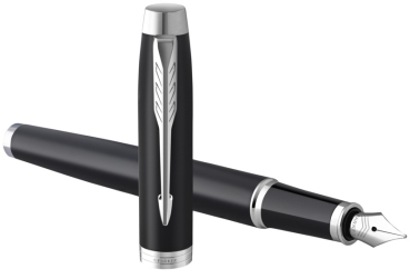 PARKER® IM Core Füllfederhalter und Kugelschreiber Matte Black C.C.