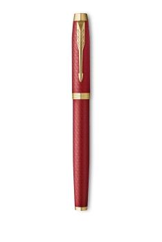 PARKER® IM Premium Schreibset Füllfederhalter und Kugelschreiber Red G.C.