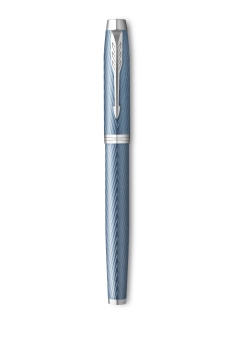 PARKER® IM Premium Schreibset Füllfederhalter und Kugelschreiber Blue Grey C.C.