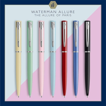 WATERMAN®  Druckkugelschreiber Allure rot C.C.