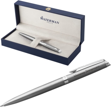 WATERMAN® Kugelschreiber Modell Hemisphere Matt-Edelstahl C.C.