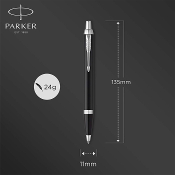 PARKER IM Core Kugelschreiber Black Lacquer G.C.