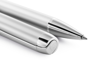 PELIKAN Kugelschreiber Pura® K40 Silber mit Gravur