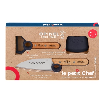 Opinel Kinder Kochmesser-Set blau