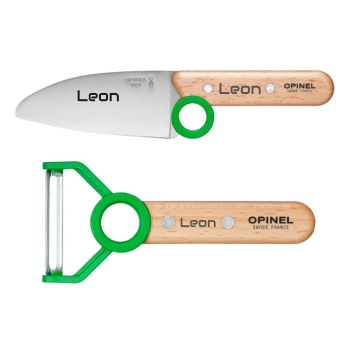 Opinel Kinder Kochmesser-Set grün