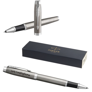 PARKER IM Core Rollerball Brushed Metal C.C.
