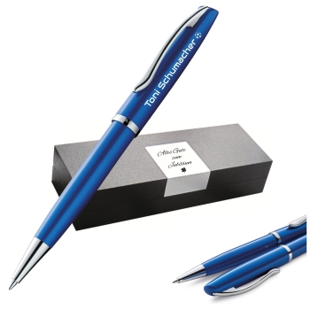 Pelikan Kugelschreiber Jazz® Noble Elegance K36 Saphire Blau mit Gravur