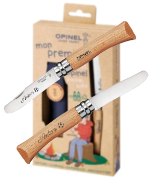 Set ‚Mein erstes Opinel‘ + Etui