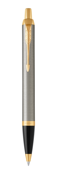 PARKER® IM Core Füllfederhalter und Kugelschreiber Brushed Metal G.C.