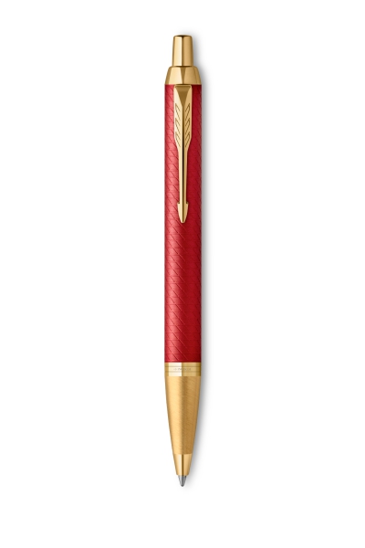 PARKER® IM Premium Schreibset Füllfederhalter und Kugelschreiber Red G.C.