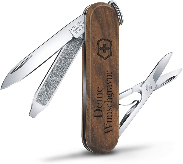 VICTORINOX Taschenmesser Classic SD Wood 0.6221.63