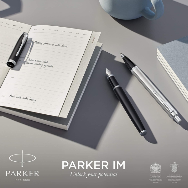 PARKER IM Core Kugelschreiber Brushed Metal G.C.