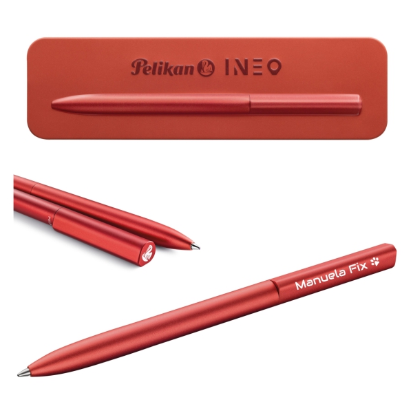 Pelikan Kugelschreiber Ineo® Elements K6 Feuer-Rot mit Gravur