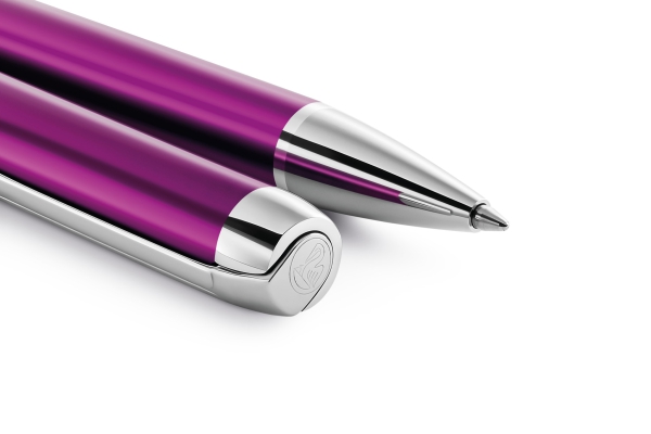 PELIKAN Kugelschreiber Pura® K40 Violett mit Gravur