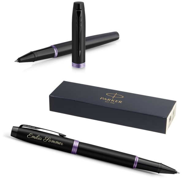 PARKER® IM Vibrant Rings Tintenroller Purple