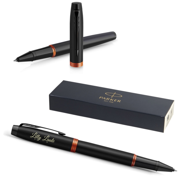 PARKER® IM Vibrant Rings Tintenroller Orange