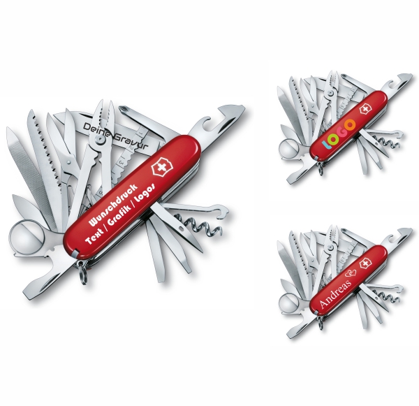 VICTORINOX Taschenmesser Swiss Champ 1.6795