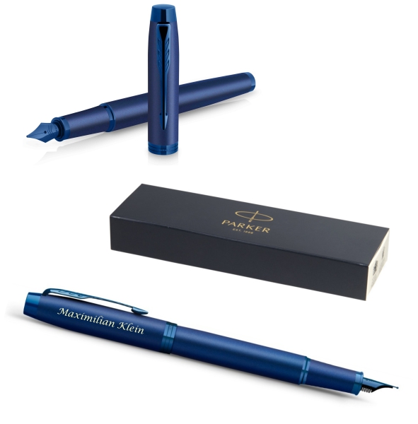 PARKER IM Professionals Monochrome Füllfederhalter Blue