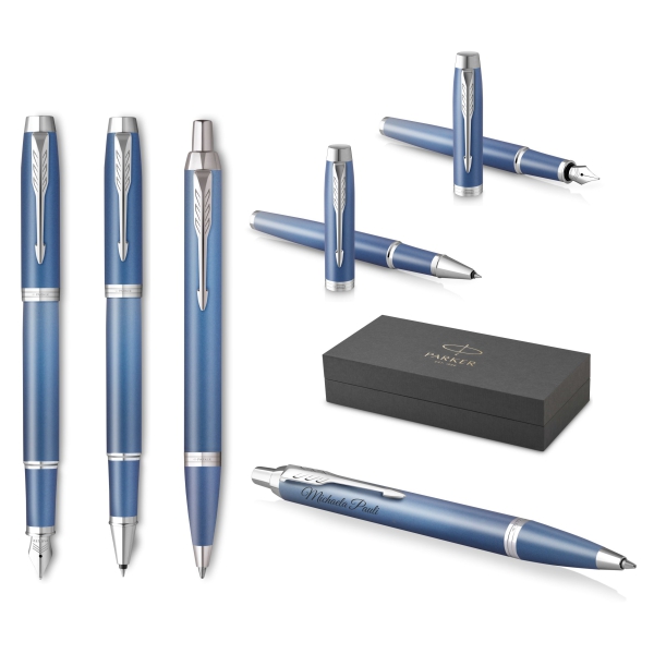 PARKER® IM Rituals Blue CT Tintenroller Kugelschreiber Füllfederhalter