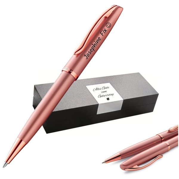 Pelikan Kugelschreiber Jazz® Noble Elegance K36 Pink Rose mit Gravur