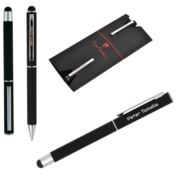 Pierre Cardin® CLAUDIE Touch Pen Set aus Kugelschreiber und Rollerball